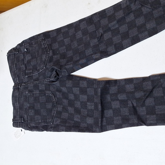 NEW! Boys' Skinny Checkered Black Jeans - art class - Picture 9 of 10